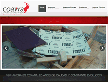 Tablet Screenshot of coavra.com
